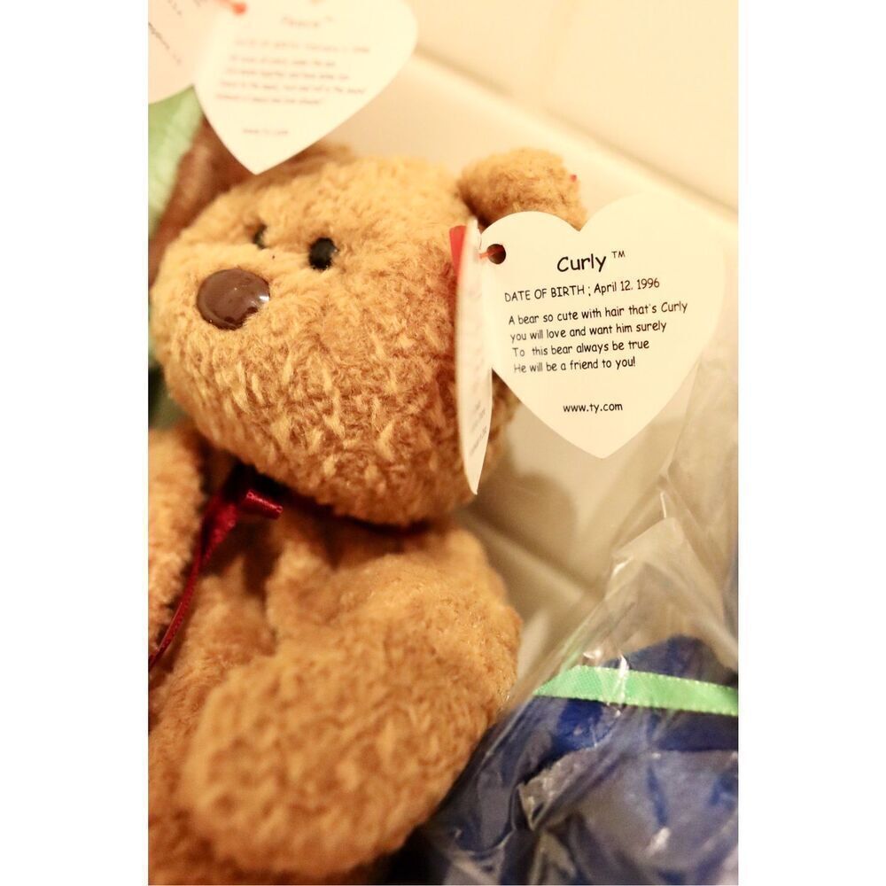 Ty Beanie Baby Collectible Bears (4) - Picture 8 of 8